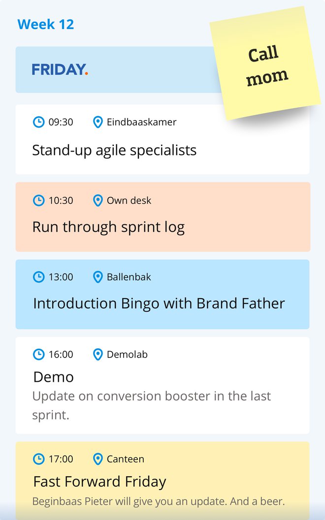 EN-Kalender Tech agile mobiel